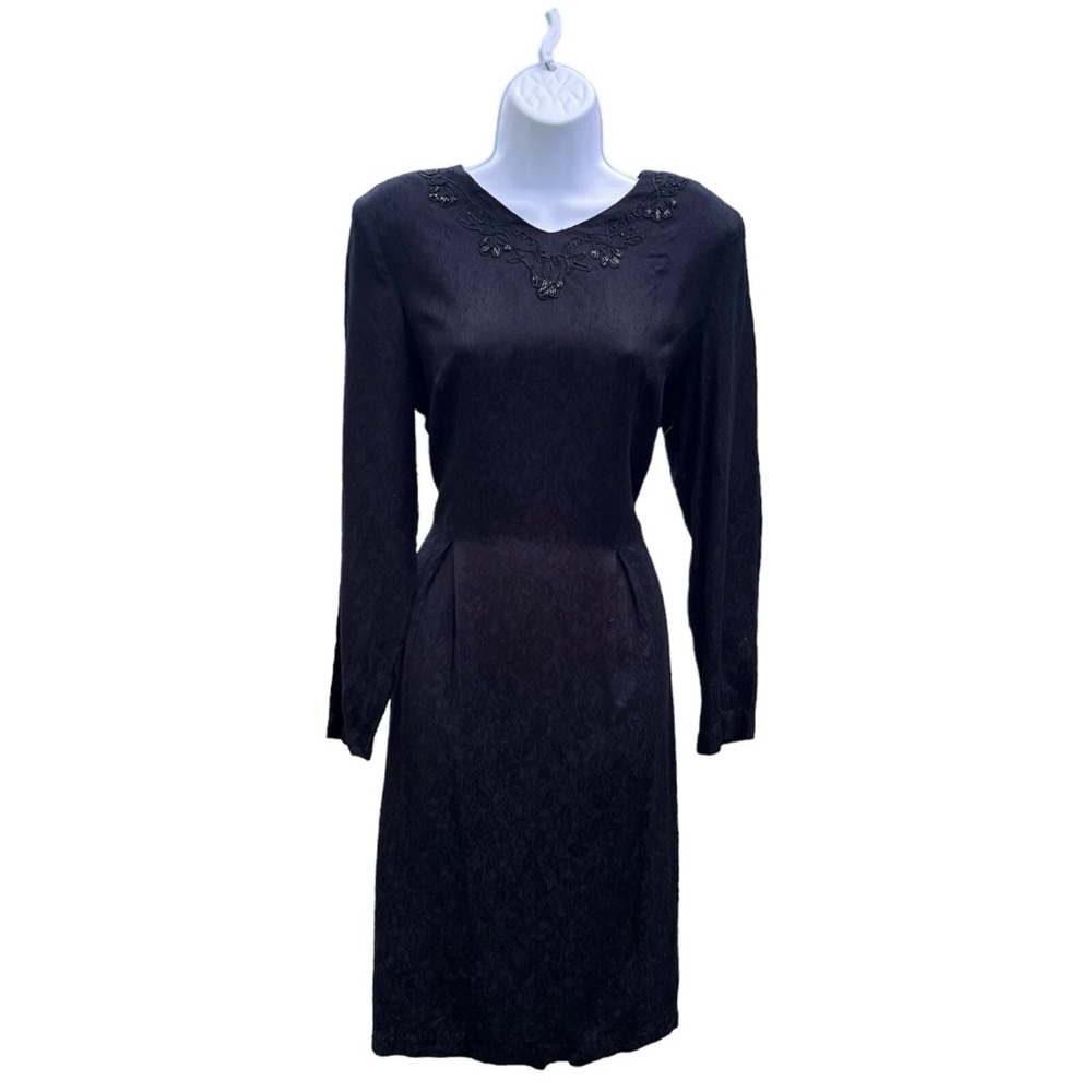 Vintage 1990’s Sarah Elizabeth long sleeve midi dress